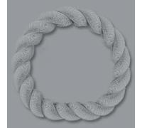 XRDSF Car Steering Wheel Cover for VW Caddy Maxi 5 (V) SB I 2020-2024, 37-38cm Luxury Fluffy Winter Car Steering Wheel Cover for Women Soft Warm Plush Cute Auto Accessories,Grey-D