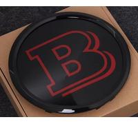 XRDSF Logo Badge for Mercedes Benz Brabus W204, Car Logo Front Grill Emblem Badge Hood Trunk Rear Logo Badge Emblem Emblem Sticker Car Accessor,D