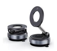 XRDSF Magnetic Phone Holder for Honda CRV 2017-2021, Car Phone Holder 360° Rotatable Suction Cup Mount Portable Retractable FoldingStrong Magnets,Black