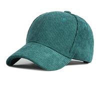 XRDSS Unisex Corduroy Baseball Cap Adjustable Classic Sports Hat Outdoor Solid Caps (Army Green)