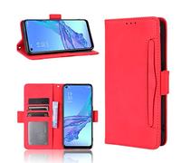 XReal Beam Pro Case [Wallet Case] [Kickstand] [Card Slots] [Magnetic Flip Cover] Compatible with XReal Beam Pro Smartphone(Red)