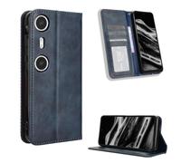 XReal Beam Pro Case [Wallet Case] [Kickstand] [Card Slots] [Magnetic Flip Cover] Compatible with XReal Beam Pro Smartphone(Blue)