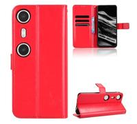 XReal Beam Pro Case [Wallet Case] [Kickstand] [Card Slots] [Magnetic Flip Cover] Compatible with XReal Beam Pro Smartphone(Red)