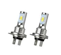 Xreuctop H7 LED Headlight Bulb, 2Pcs 6000k White Lumens H7 LED Lights, 80W Waterproof Headlight Bulbs, High Bright H7 LED Car Fog Lights, Plug And Play Led H7 Bulb, 12V for Car