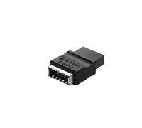 XRIKUI USB 2.0 to USB 3.2 Gen 1 Type-E Header Adapter - 9Pin Male to A-Key Female Converter for USB-C Front Panel Port