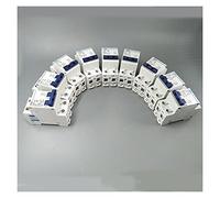 XRKJKQIDG Circuit Breaker 2P AC MCB TOB1-63 C Type 230/400V~ 50HZ/60HZ Mini 6A 10A 16A 20A 25A 32A 40A 50A 63A(2P 20A)