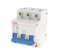 XRKJKQIDG DZ47-63 3Phase 6000A Overload Protection Circuit Breaker 400VAC 32Amp
