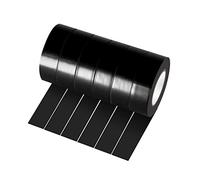 Xrkuu 6 Rolls Black Electrical Tape, 18mm x 10m PVC Insulation Tape, Waterproof Strong Adhesive Electric Tape for Wire Projects, Insulating and Repair Broken Wires, 5.7 x 5.7 x 10.8cm