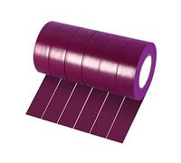 Xrkuu 6 Rolls Purple Electrical Tape, PVC Insulation Tape, Waterproof Strong Adhesive Electric Tape for Wire Projects, Insulating and Repair Broken Wires, 5.7 x 5.7 x 10.8cm