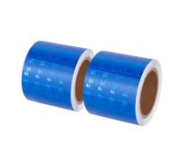 Xrkuu Reflective Tape 2 Rolls (3m x 5cm), Blue Safety Warning Tape