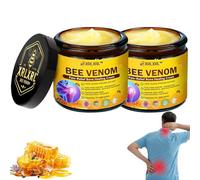 XRLXRL Bee Venom Pain-Relief Bone Healing Cream, Professional Bee Venom Joint & Bone Therapy Cream, Provides Effective Joint Care, Natural bee Venom Joint Pain Relief for All Skin Types (2)