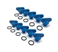 XRmarine 10 Pcs Drain Plug Screws 22-806608A02 for MerCruiser 3.0-8.2 L 350 496 MAG V6 V8 Manifold Block
