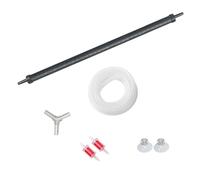 XRMXF Flexible Aquarium Air Bubble Bar - Bendable Plastic Air Stone Tube, Oxygen Diffuser for Fish Tanks, Aquariums, Fountains and Air Pump Accessories (Ø 105cm)