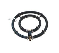 XRMXF Japan Aerator Ring Koi Pond Ventilation Oxygen, Japanese Air Stone for Koi Pond but also for Oxygen Enrichment in the Garden Pond (2 Loops / Diameter 25 cm)