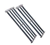 XRMXF Self-sinking Rectangular Koi Pond Aerator, Oxygen Pump - Japan Air Stone / Oxygen Rod for Pond, Aquarium, Hydroponics, Ventilation Disc (4 Rows / Diameter 40 cm)