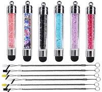 XRONG 6 Pack Colors Capacitive Mini Stylus Universal Touch Screen Pen for iPhone7 5s 6s, Samsung Galaxy s5, Smartphones, iPad, S10,S10+,S10e,S9,S9P,Note9,XR,XS MAX iPhone11 Pro XS XR (pink-blue)