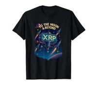 XRP Crypto Odyssey - Space Era Digital Asset T-Shirt