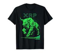 XRP Long Leverage Crypto Trading Bullrun Design T-Shirt