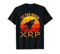 XRP to the Moon Crypto Merchandise T-Shirt
