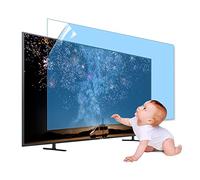 XRRX 43-65 Inch TV Screen Protector, Frosted Matte Anti Glare Outdoor/Indoor Anti Blue LightDustproof Filter Film, Relieve Eye Strain and Sleep Better, for LCD、LED、4K OLED / 43in 942x529mm