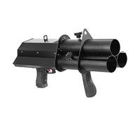 XRSMOU 3 Shot Confetti Cannon Machine,Handheld Confetti Launcher,Rechargeable,Easy to Control,for Various Event (Without Led Lights)