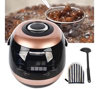 XRSMOU 8L Automatic Boba Cooker,Commercial Bubble Tea Machine,Touch Panel,Non Stick Liner,for Cooking Pearls,Sago