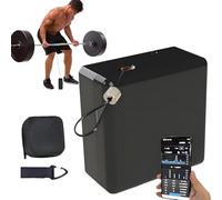 XRSMOU Professional Velocity Based Training Device,Speed Strength Tracker,Real Time Data,Voice Tips,for Power Lifting (A)
