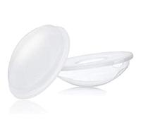 Xrten 2Pcs Soft and Comfortable Silicone Breast Milk Saver, Reusable Breast Shells Nursing Cups for Nursing Moms