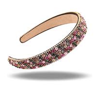 Xrten Multicoloured Rhinestone Crystal Headband for Girls Hair Accessory with Cute