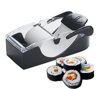 Xrten Sushi Set, Sushi Roller, DIY Sushi Maker, Sushi Machine for Beginners and Professionals, Black