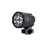 XRUKGUO 9 LED Auxiliary Headlights For Motorcycle Lights 12-80V High/Low/Strobe Additional Moto Fog Light Motocross Spotlight Motorcycle Headlight Front(1pieces)