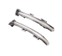 XRUKGUO Car Turn Signals Dynamic Turn Signal Led Rearview Mirror Indicator Light For Vw For Golf Mk7 7.5 7 For Line For Sportsvan For Gti R For Gtd For Touran(Crystal Lens)