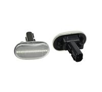 XRUKGUO Car Turn Signals For Mazda AZ For Off-road JM23W 2005 2006 2007 2008 2009 2010 2011 2012 Dynamic LED Turn Signal Side Marker Indicator Flasher Light(Dynamic Crystal)