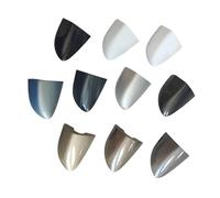 XRUKGUO Exterior Outer Door Handle for VW for Passat B6 B7 2006-2011 CC 2009-2017 LHD Silver Left Driver Door Lock Cylinder Handle Cover Cap 3C0 837 879 3C0837879