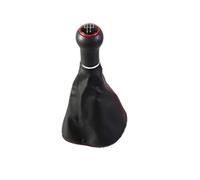 XRUKGUO Gear Stick Cover Head 5/6 Speed Car Accessories Gear Shift Knob for VW for Polo 6N 6N2 for Golf 3 MK3 for Vento for Lupo 1996 1997-2001 Styling (Black 5 Speed 12MM)