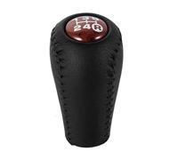 XRUKGUO Gear Stick Cover Head Gear Shift Knob 5 Speed Manual Transmission Leather Transfer Gear Shift for Toyota LC120 for Land for Cruiser for Prado 2003-2009(Brown-1)