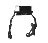 XRUKGUO Handlebar Phone Holder Motorcycle Stand Holder Phone Mobile Phone GPS Navigation Plate Bracket For NC 750 X NC750X NC 750X 2021 2022 2023 2024(12MM BLACK 1)