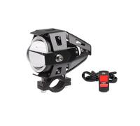 XRUKGUO U7 LED Motorcycle Headlight Spotlight Headlamp Fog Lights Spotlights For Mini Moto Auxiliary Driving Lamp Motorcycle Headlight Front(1Pieces White)