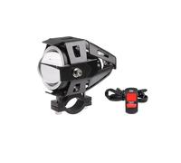 XRUKGUO U7 LED Motorcycle Headlight Spotlight Headlamp Fog Lights Spotlights For Mini Moto Auxiliary Driving Lamp Motorcycle Headlight Front(1Pieces Blue)