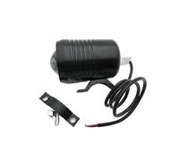 XRUKGUO Universal U2 Motorcycle LED Headlight Driving Fog Lamp Bulb Flash Light With Projector Lens Motorbike Bicycle For ATV For SUV Spotlight Motorcycle Headlight Front(1x Black Housing)