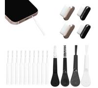XRVRILE Mobile Phone Cleaning Set 18-Piece Charging Socket Cleaner & USB C Cleaning Set for Mobile Phone Charging Port Cleaning, Smartphone Cleaning Set for Phone Speaker, Port & Port, Phone Cleaning