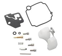 XRXEA 66M-W0093-01 For Y/a/m/a/h//a 9.9 HP 15 HP F9.9C FT9.9D F15 A ELH M/H/Z PL Marine Outboard Carburetor Repair Seal Kit With Float