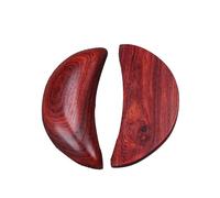 XRYUXECJ Holy Grail Holy Gua Red Sandalwood Holy Grail Taomu Gua Cup Buddhist Temple Buddhist Supplies Jiaobei Ornaments(7.6CM)