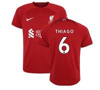 (XS) 2022-2023 Liverpool Home Shirt (THIAGO 6)