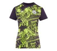 (XS) 2024-2025 Man City Pre-Match Shirt (Yellow Glow) - Womens