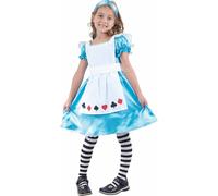 (XS 3-4 years (92-104 cm)) Alice costume for girls