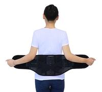 XS-5XL Plus Size Posture Corrector Women Men Back Brace Full Back Support Belt Clavicle Spine Support Brace For Pain Relief In The Upper And Lower Back (Color : Black, Size : XXL)