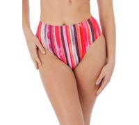 Freya Womens Bali Bay High Waist Brief - Pink Nylon - Size X-Small