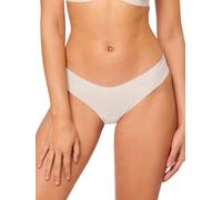 XS (8) Sloggi ZERO Modal Hipstring Briefs Knickers Thong Silk White Lingerie