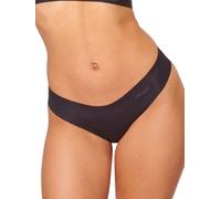 XS (8) Sloggi ZERO Modal Hipstring Briefs Mid Rise Knickers Thong Black Lingerie